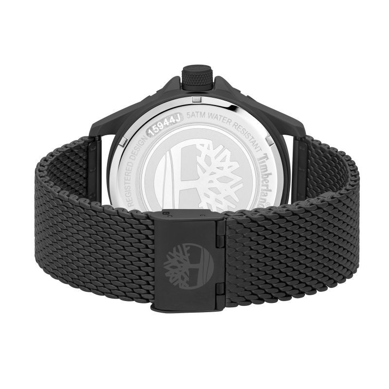 Montre Homme Timberland Taunton acier noir