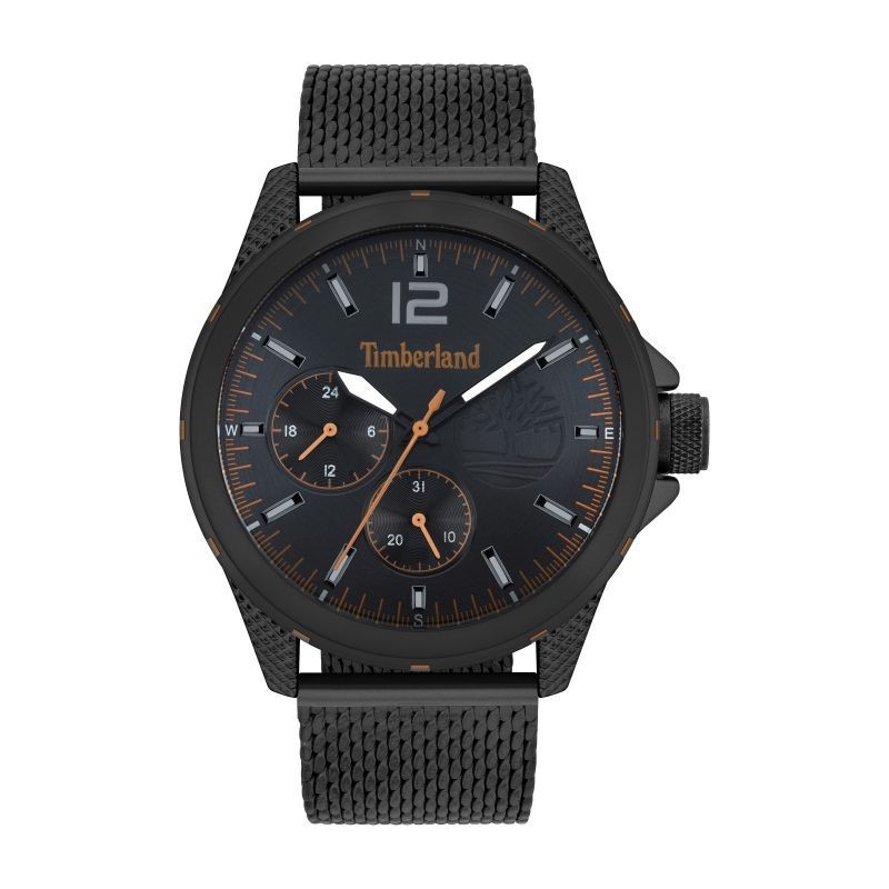 Montre Homme Timberland Taunton acier noir
