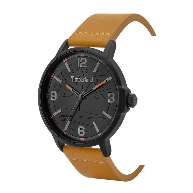 Montre Homme Timberland Glencove cuir camel
