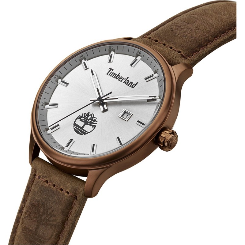 Montre Homme Timberland Southford cuir marron