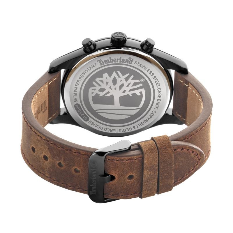 Montre Homme Timberland Demarest marron et noire