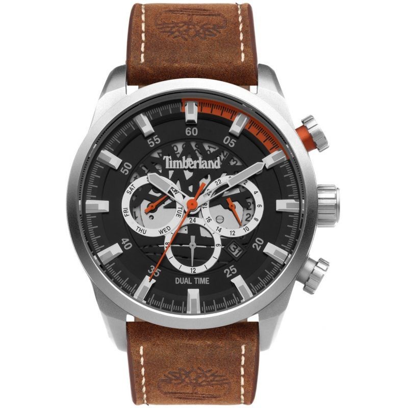 Montre Homme Timberland Henniker III marron et noire