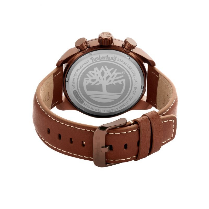 Montre Homme Timberland Henniker III marron et beige