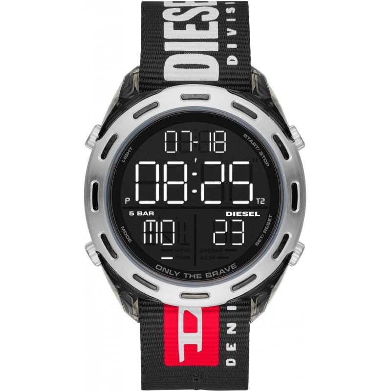 Montre Digital Diesel Bracelet Noir