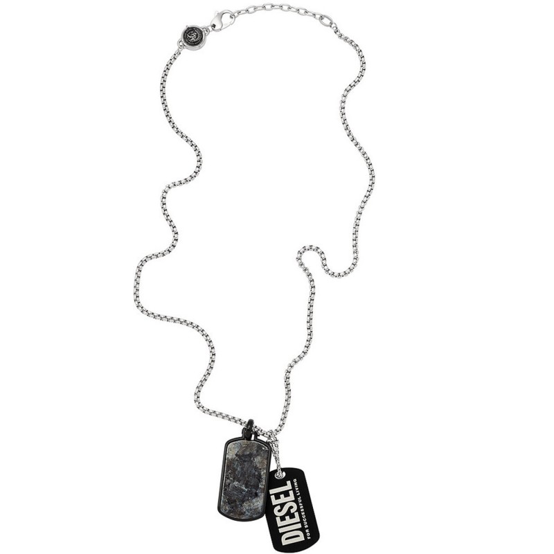 Collier Diesel Double Dogtags