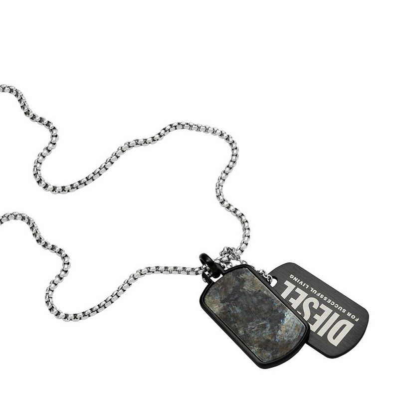 Collier Diesel Double Dogtags