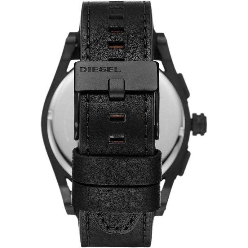 Montre CHRONOGRAPHE TIMEFRAME Diesel Noir et Rouge