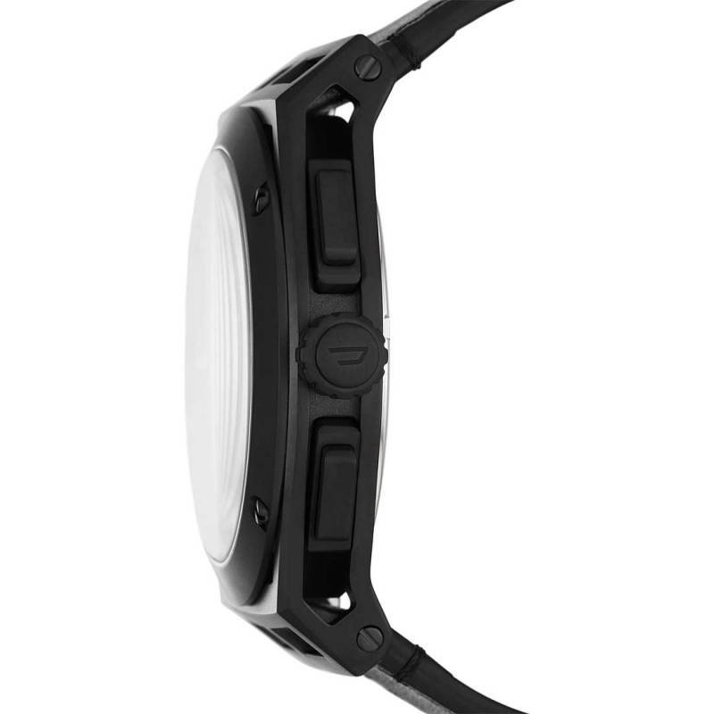 Montre CHRONOGRAPHE TIMEFRAME Diesel Noir et Rouge