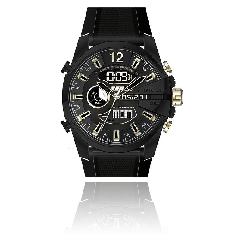 Montre Diesel Mega Chief Noir