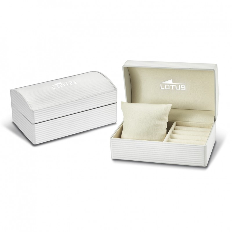 Montre Femme Lotus acier doré