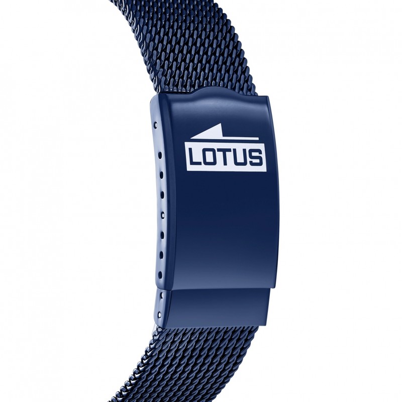 Montre Homme Lotus Sport acier bleu