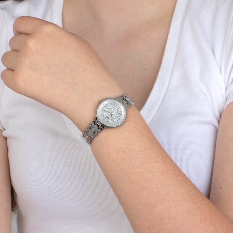 Montre Festina Mademoiselle acier argenté