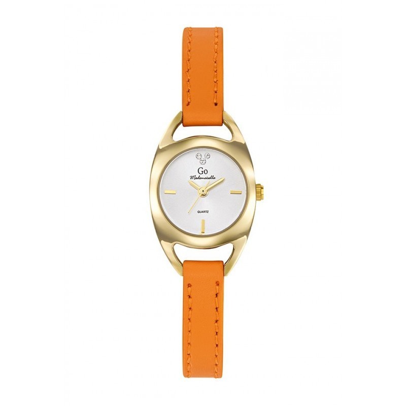 MONTRE GO GIRL ONLY CUIR ORANGE