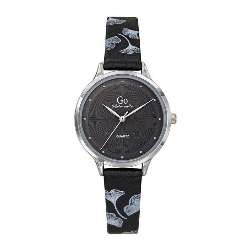 MONTRE GO GIRL ONLY CUIR NOIR