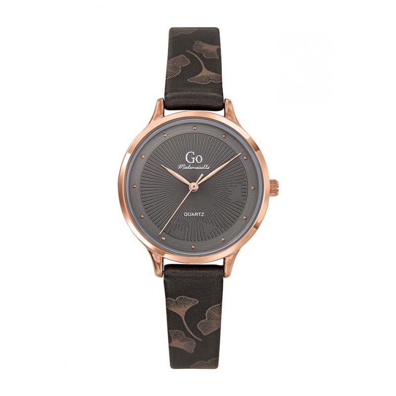 MONTRE GO GIRL ONLY CUIR MARRON