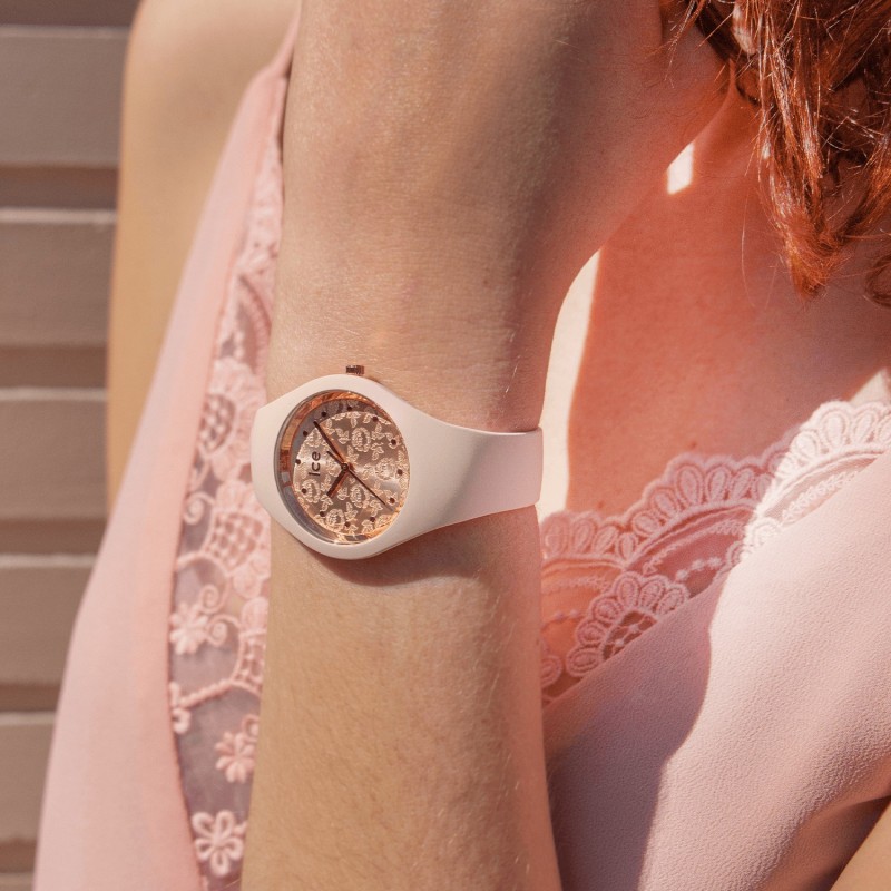 Montre Ice Flower Nude Chic Small