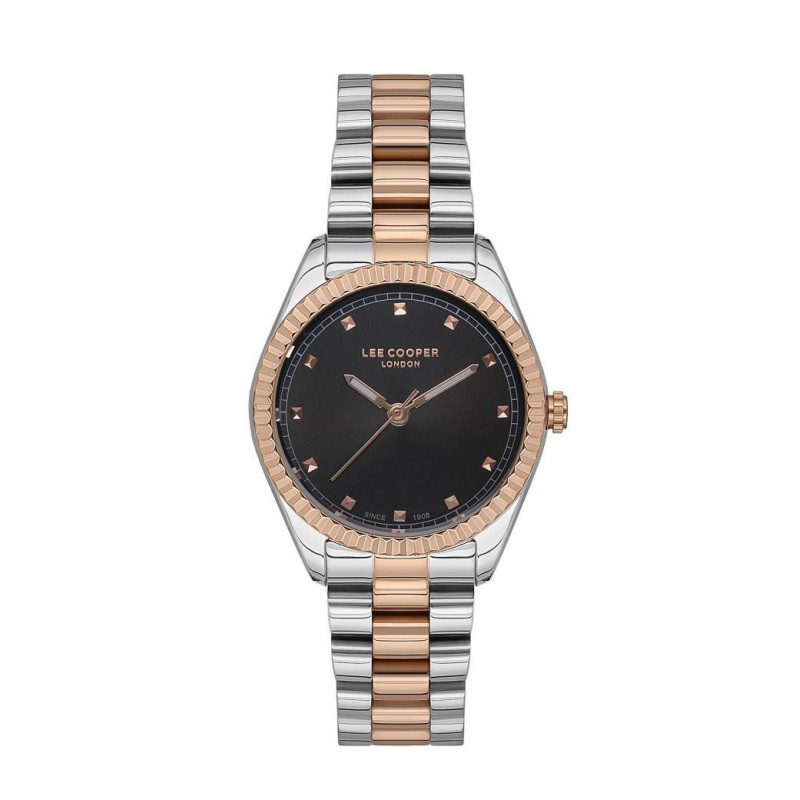 Montre Bicolore Lee Cooper Femme Noir Collection ARIANA