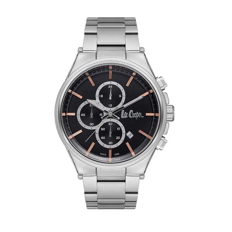 Montre Homme Argenté Lee Cooper Collection TRAVIS