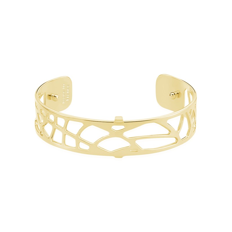 Bracelet Les Georgettes ajouré small finition or