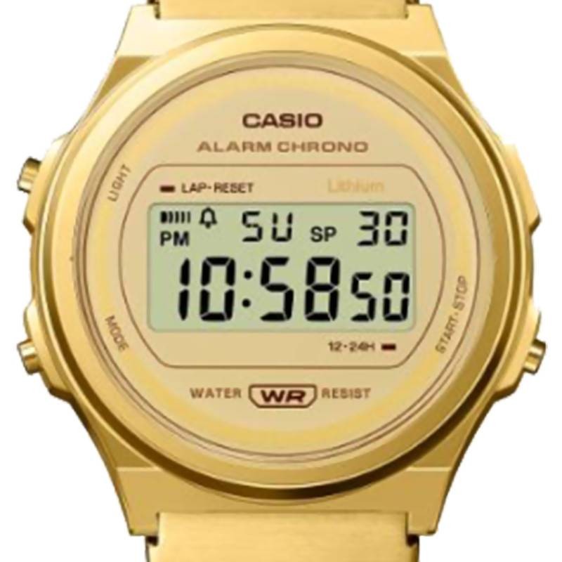 Montre mixte Casio Acier doré