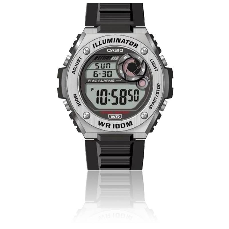 Montre Homme Noir et Grise Casio