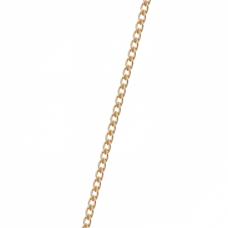 Collier Les Georgettes finition dorée jaune 45 cm