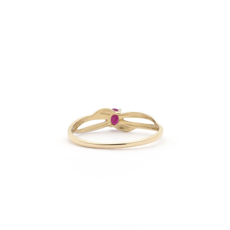 Bague Femme Carador Rubis et Or 375/000