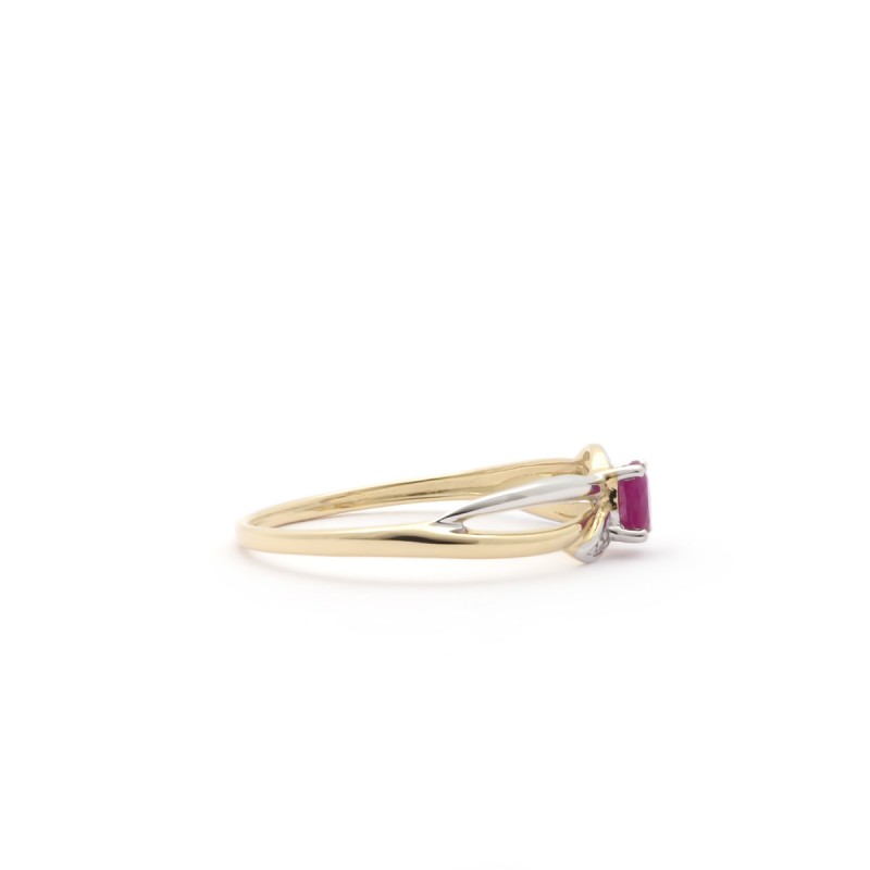 Bague Femme Carador Rubis et Or 375/000