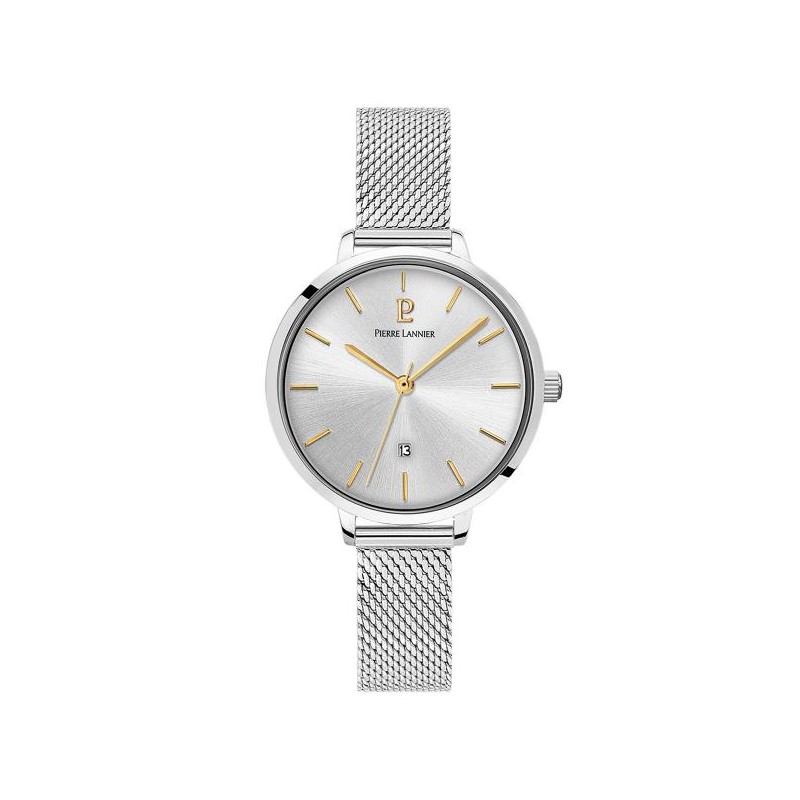 Montre Femme Pierre Lannier en Acier Argenté