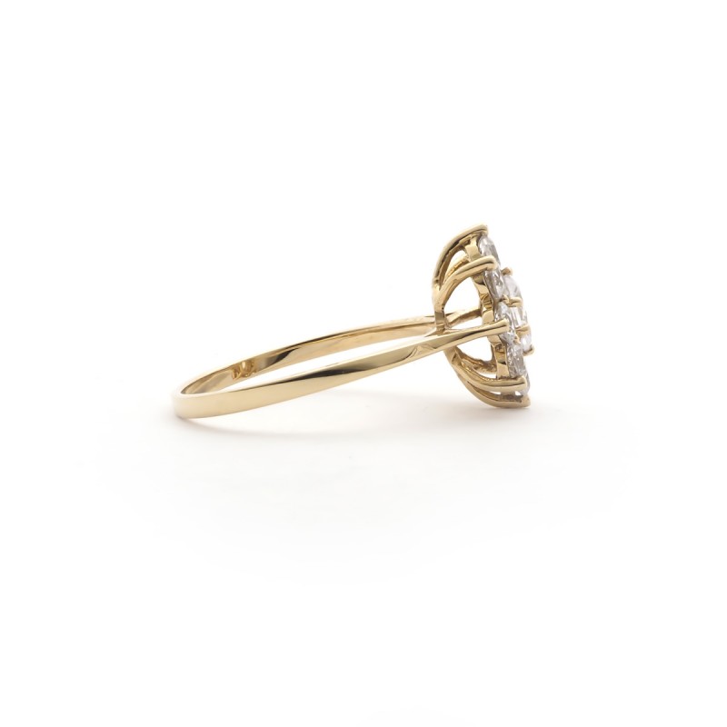 Bague femme Carador Or 375/000 et Oxyde de zirconium