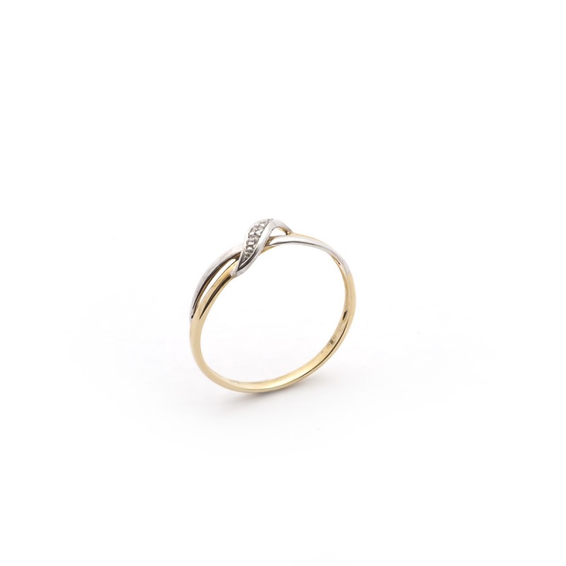 Bague femme Carador Or 375/000 et Oxyde de zirconium