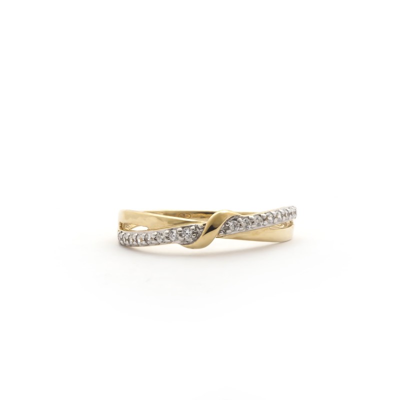 Bague femme Carador Or 375/000 et Oxyde de zirconium
