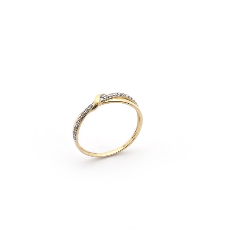 Bague femme Carador Or 375/000 et Oxyde de zirconium