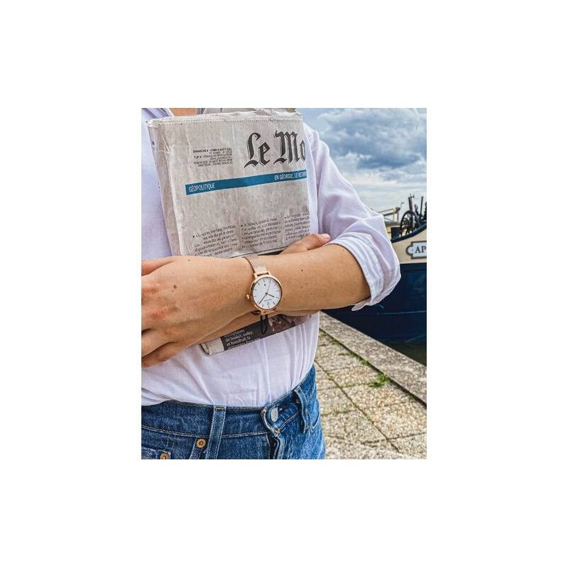 Montre Rose Femme Pierre Lannier Collection ECHO