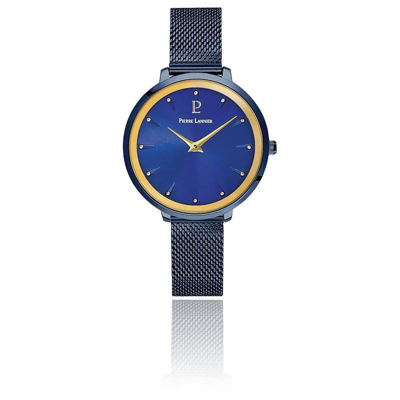 Montre Femme Pierre Lannier Bracelet Bleu Collection ASTEROIDE