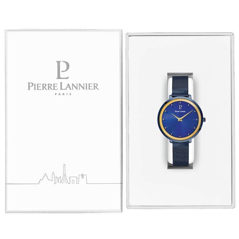 Montre Femme Pierre Lannier Bracelet Bleu Collection ASTEROIDE
