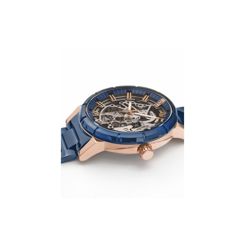 Montre Homme Pierre Lannier AUTOMATIC Cadran Bleu
