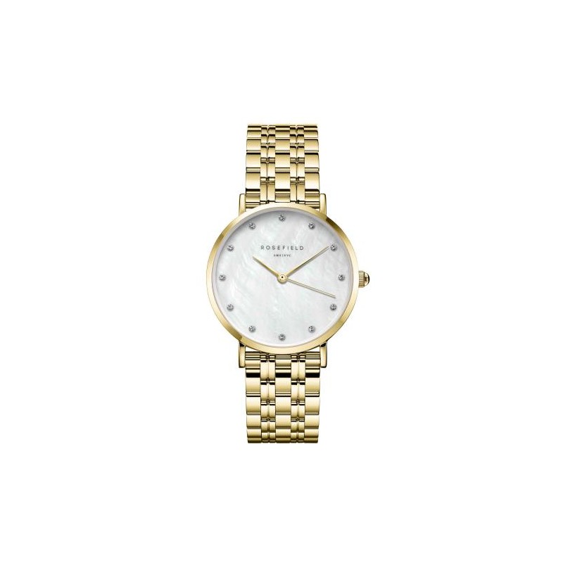 Montre Femme Rosefield Collection Upper East Side Bracelet en Acier Doré