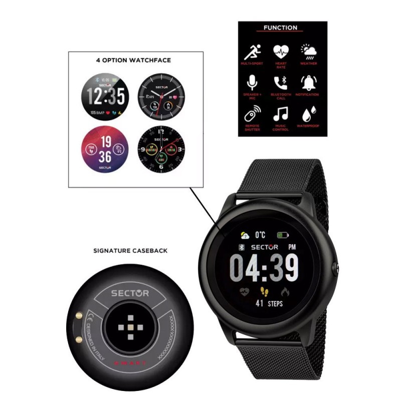 Montre Homme Connectée Sector Smart