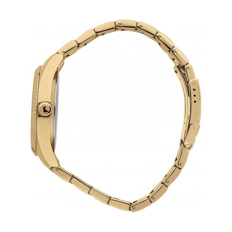 Montre Sector en acier couleur or