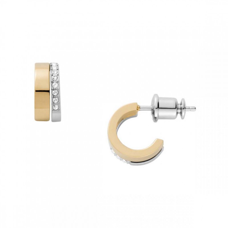 Boucles d'oreilles Skagen Femme en Acier Doré