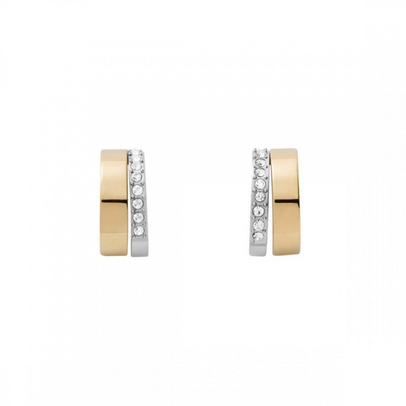 Boucles d'oreilles Skagen Femme en Acier Doré