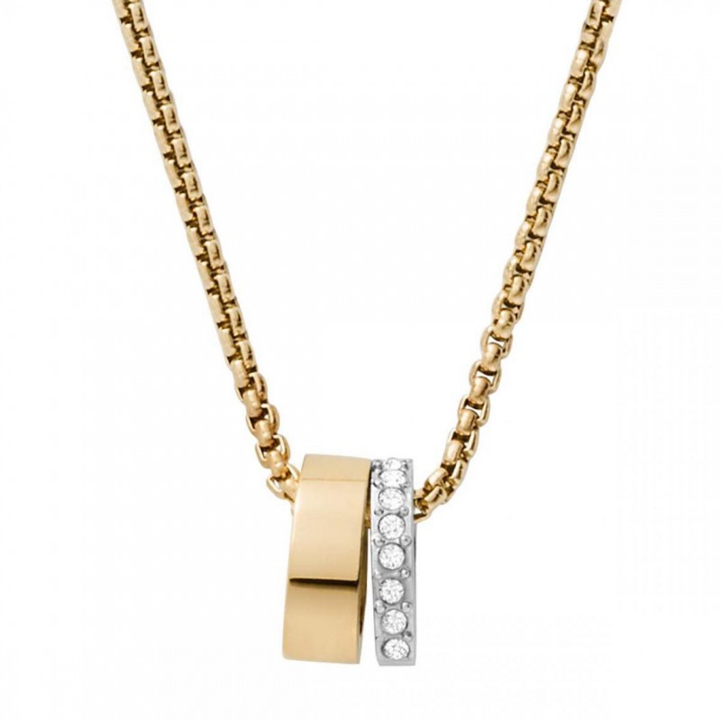 Collier Femme Skagen en Acier Doré