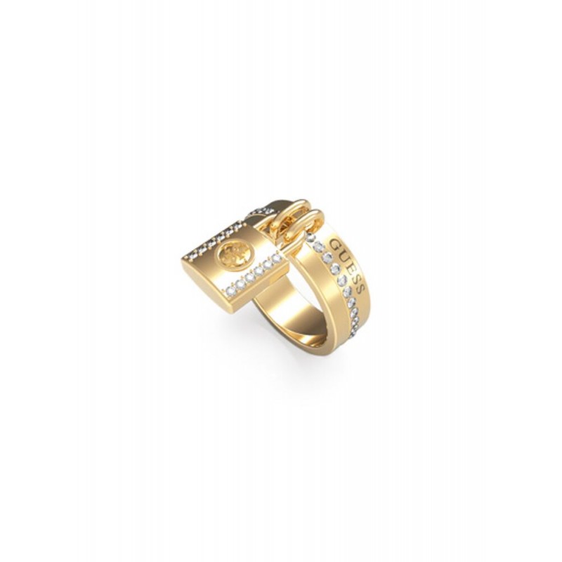 Bague Femme Guess en Acier Doré
