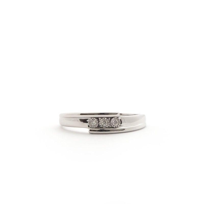 BAGUE TRILOGIE DIAMANT 0 05CTS G-P1