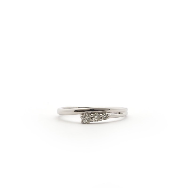 Bague Femme Diamant 0.12 cts G-P1