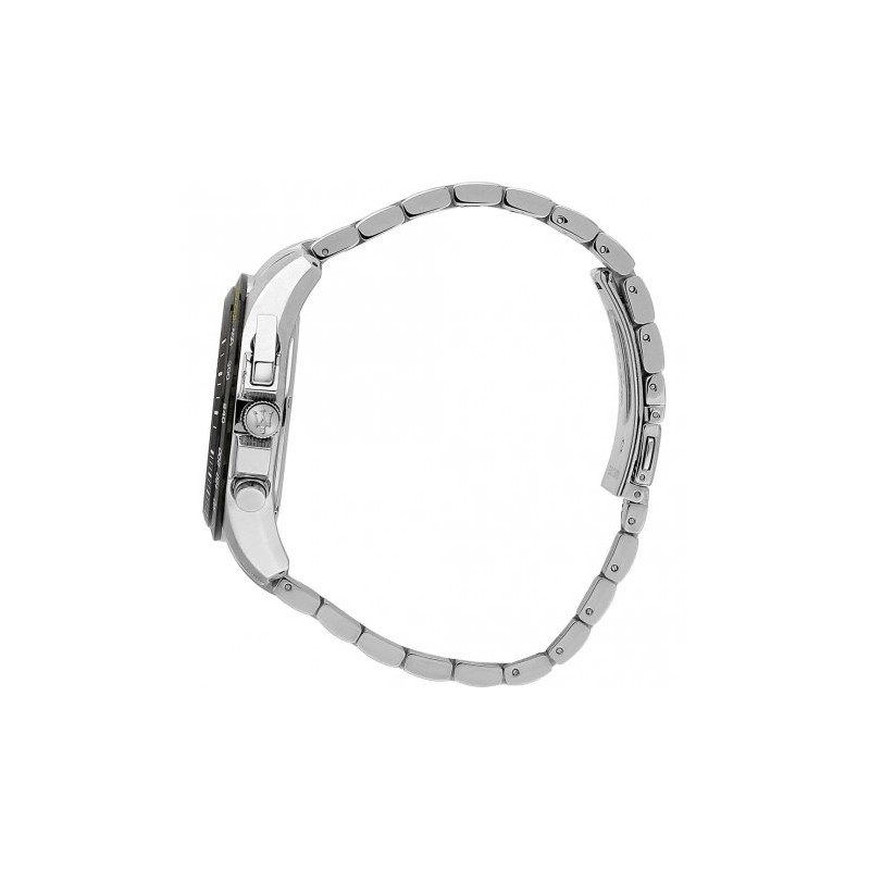 Montre Homme Maserati Collection Traguardo Bracelet en Acier Argent