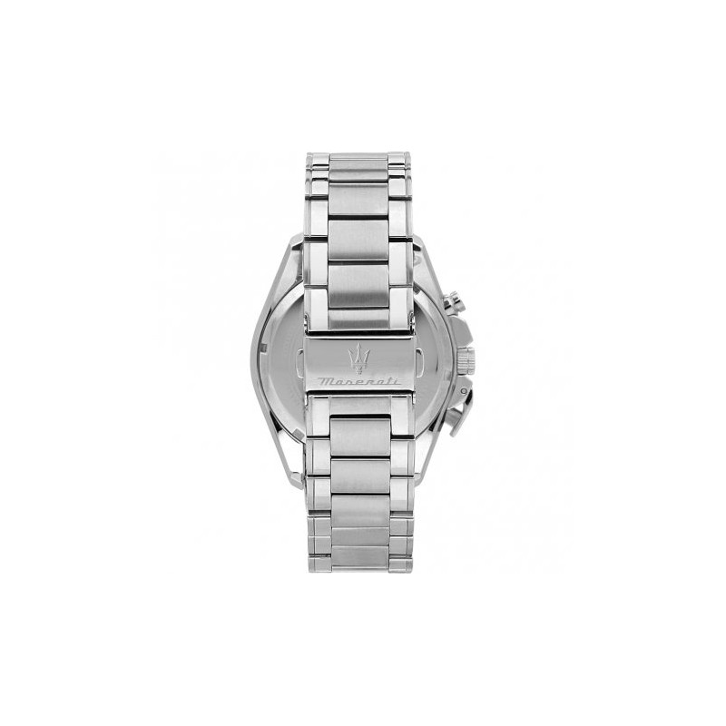 Montre Homme Maserati Collection Traguardo Bracelet en Acier Argent
