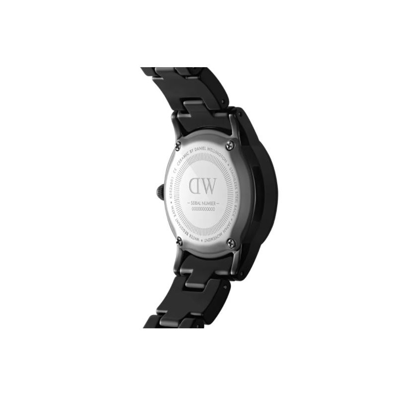 Montre Femme Daniel Wellington 28 mm Collection Iconic Link Ceramic