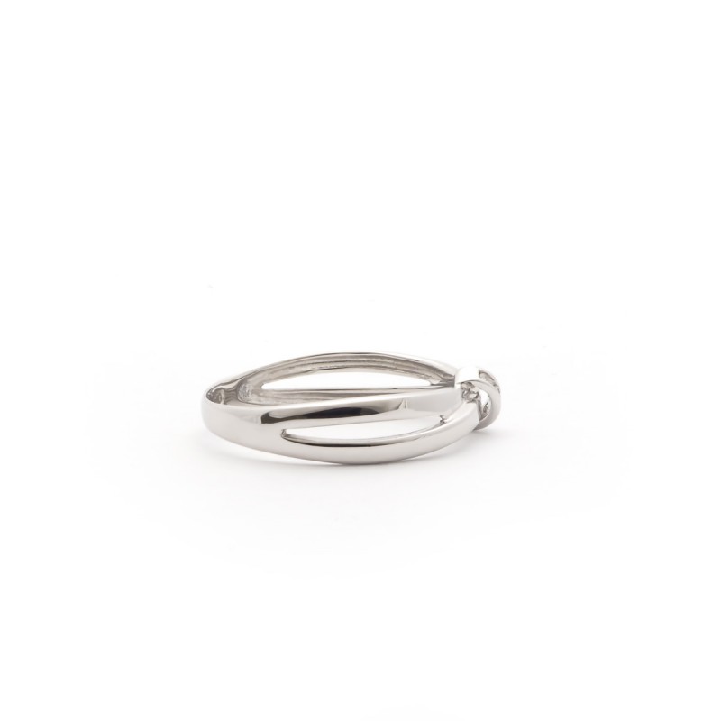 Bague Carador femme en Or Blanc 375/000 et oxyde de zirconium